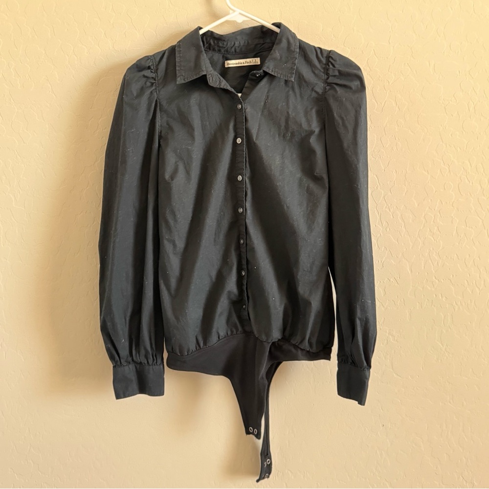 Abercrombie & Fitch Button Down Bodysuit
